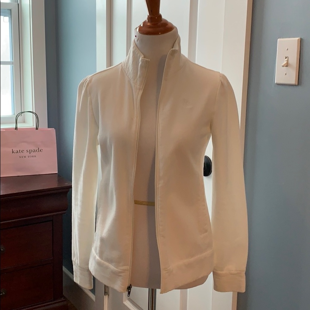 XS BR full zip fleece sweatshirt